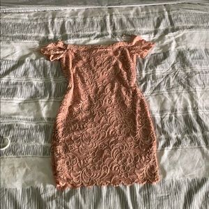 Soft Pink Short Dress